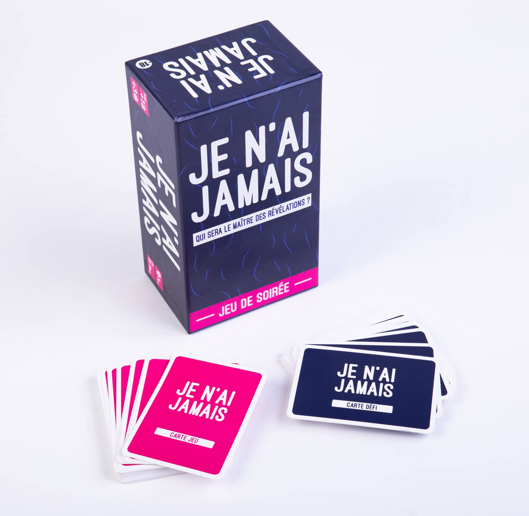 Je n'ai jamais - Gesellschaftsspiel FR – Coucoumba Editions & Atalia