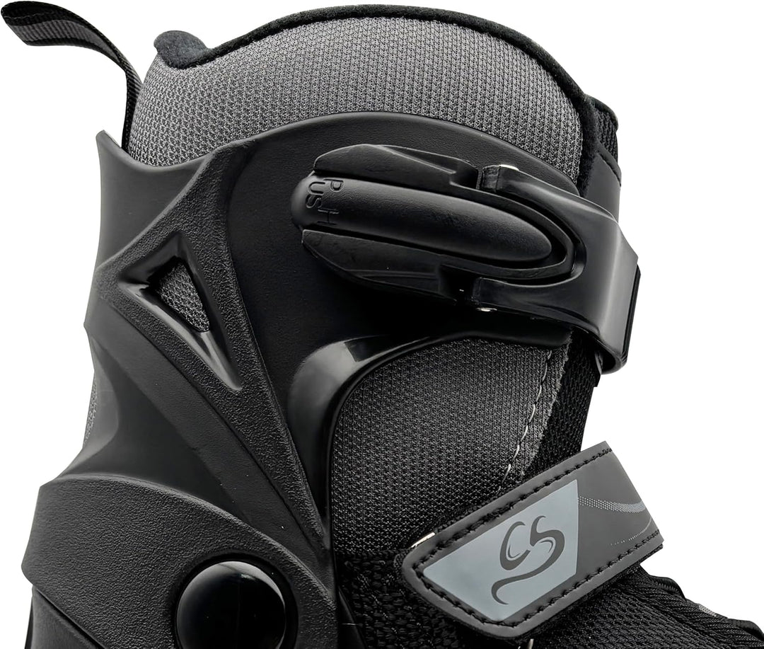 Cox Swain verstellbare Schlittschuhe Crystal, Eislaufschuhe für Kinder, Jugendliche und Erwachsene b