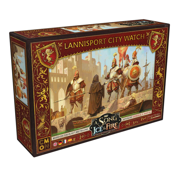 CMON | A Song of Ice & Fire – Stadtwache von Lennishort | Erweiterung | Tabletop | 2 Spieler | Ab 14
