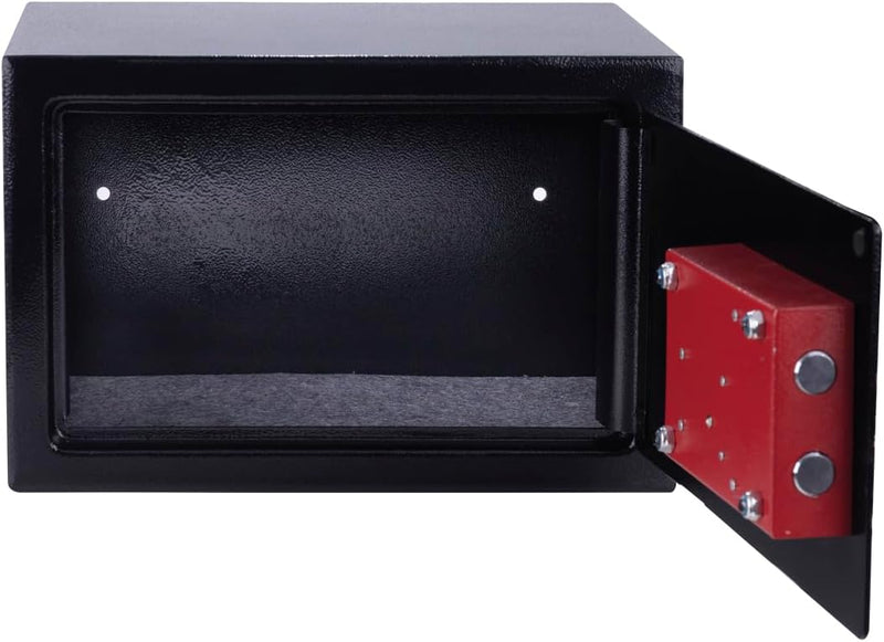 DONAU TECH Tresor Möbeltresor 8,5 L / 31 x 20 x 20 cm/Manuell Safe Möbeltresor/Safe Geldschrank Bode