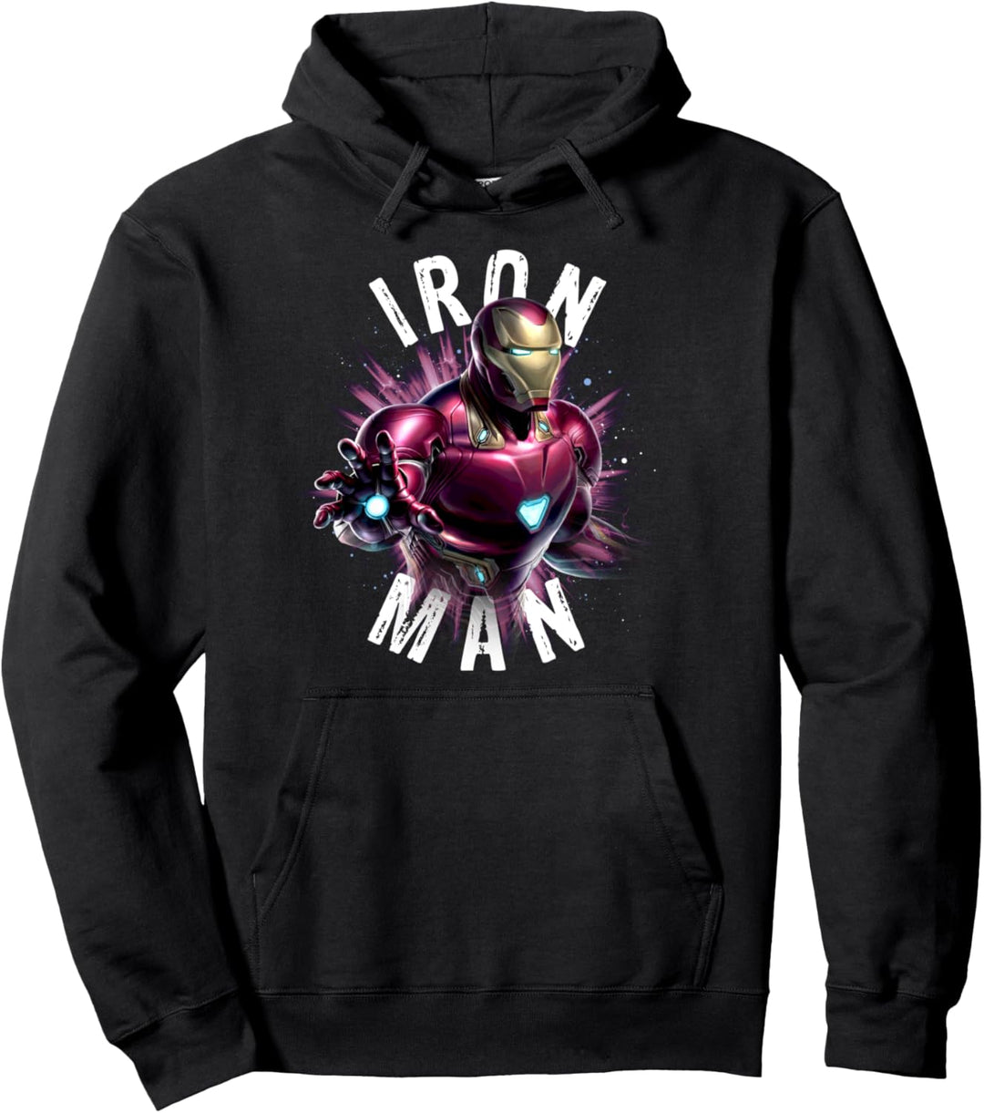 Marvel Avengers: Endgame Iron Man Burst Portrait Pullover Hoodie