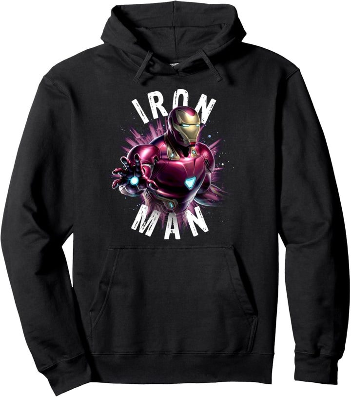 Marvel Avengers: Endgame Iron Man Burst Portrait Pullover Hoodie