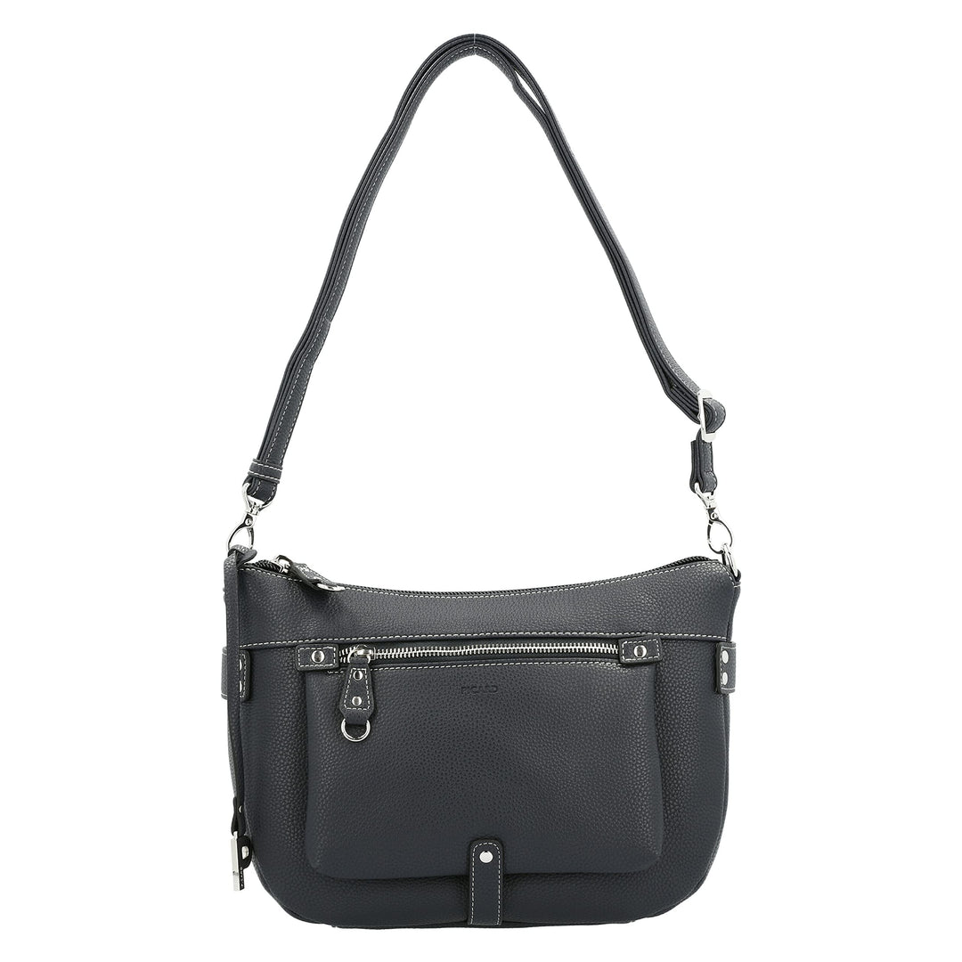 Picard Damen Schultertasche LOIRE aus Synthetik OneSize, Mittel | mit Reissverschluss | Schultertasc