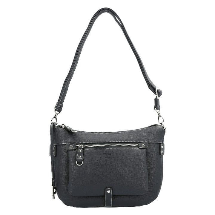 Picard Damen Schultertasche LOIRE aus Synthetik OneSize, Mittel | mit Reissverschluss | Schultertasc