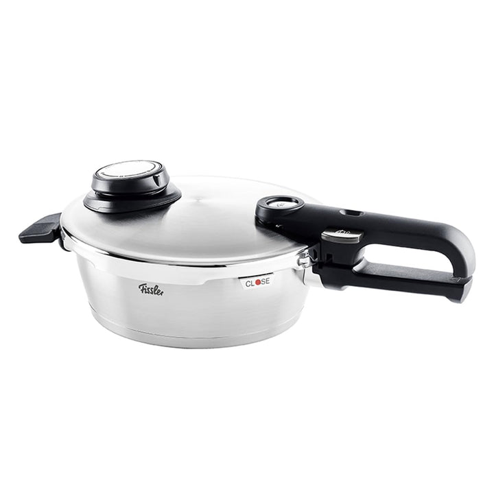 Fissler Vitavit Premium® Schnellbratpfanne (Ø 18 cm, 1,8 L) – Edelstahl-Schnellkochtopf mit 4 Garstu