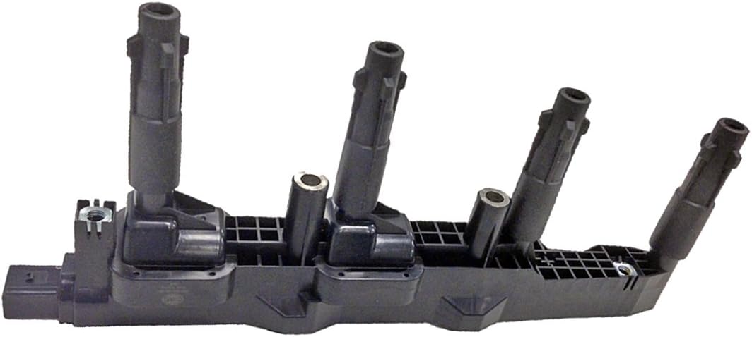 HELLA 5DA 358 000-191 Zündspule - 12V - 3-polig - Blockzündspule - geschraubt