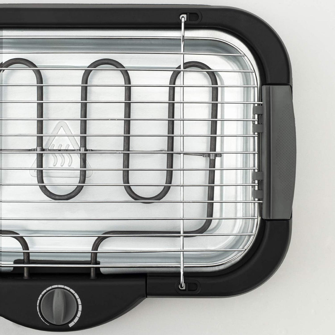Wëasy Elektrischer Grill GBE40, Multifunktionaler Tischgrill, Innen-/Aussengebrauch, Regulierbarer T