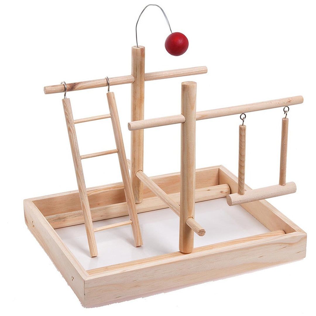 Karlie Playpoint, Vogelspielzeug, Holz, Natur, 28x23x27,5 cm Beige L: 28 cm B: 23 cm H: 27,5 cm, Bei