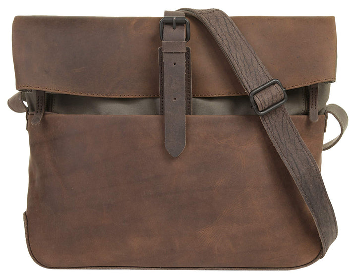 HAROLD'S Twister Messenger Leder 36 cm Laptopfach
