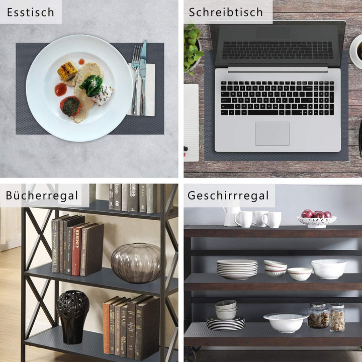 Shelf Liner Küchenschubladenmatten nicht klebende EVA-Material-Kühlschrankauskleidungen mit wasserdi