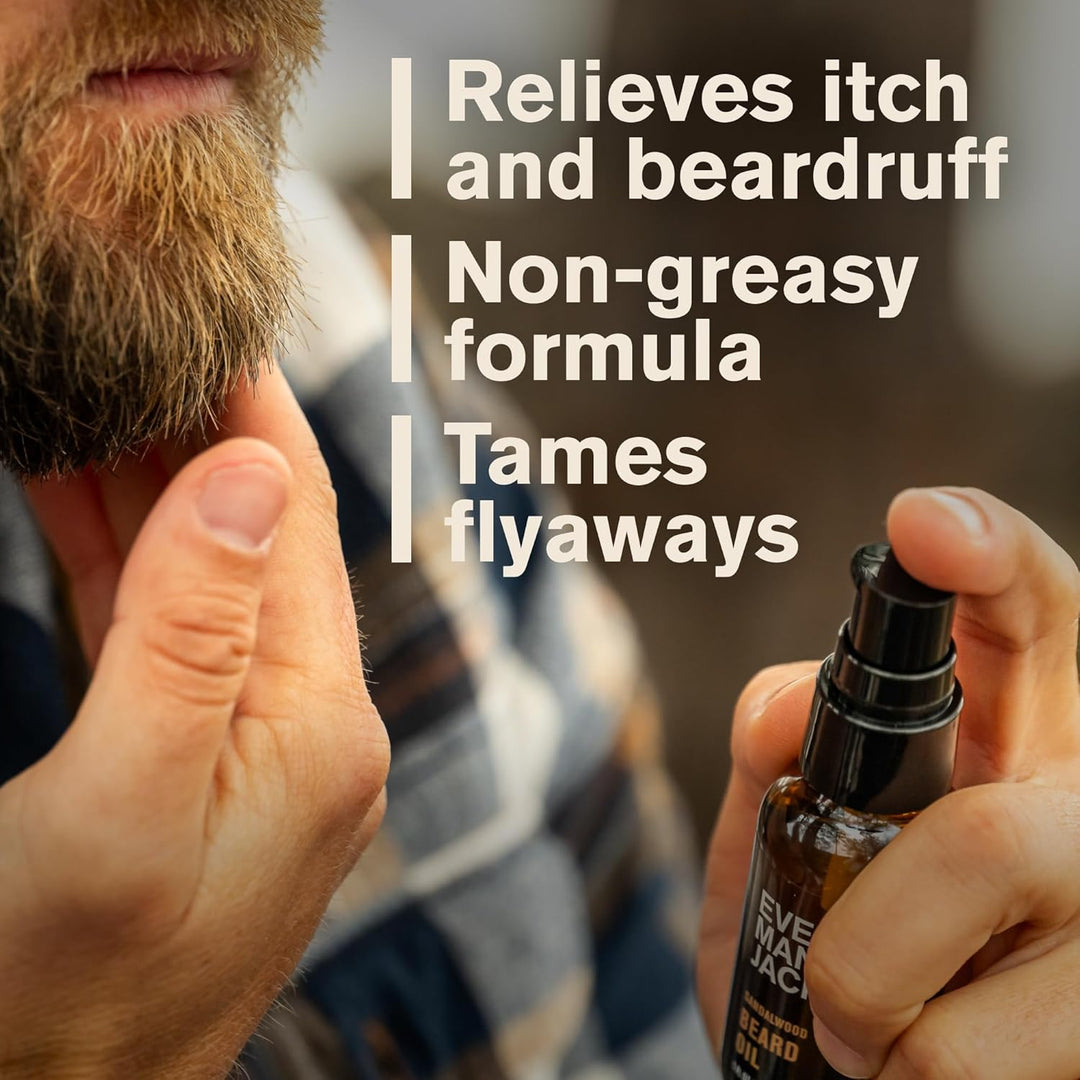 Every Man Jack Sandalwood Beard Oil - 1 oz by EVERY