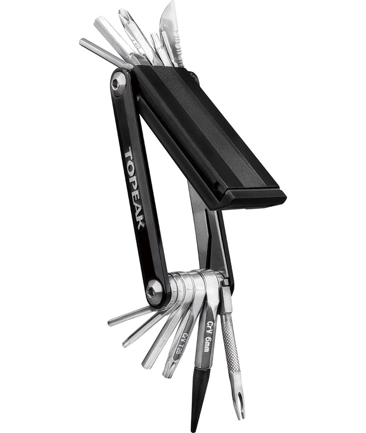 TOPEAK Tubi 18 Mehrzweckschlüssel 7,6cm Schwarz, 7,6cm Schwarz