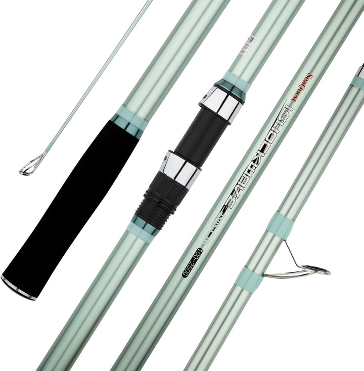 Seaquest Surf Fishing Rod Carbon Surf Cast Rod ISHOCKWAVE 5105-CJB 510CM SeaQuest, ISHOCKWAVE 5105-C