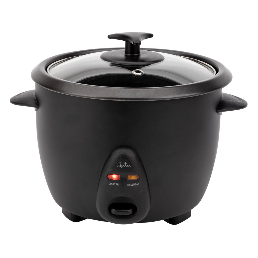 JATA JEAR2510 Elektrischer Reiskocher, Kapazität 1 l, 400 W, Funktionen: Kochen und Warmhalten, abne