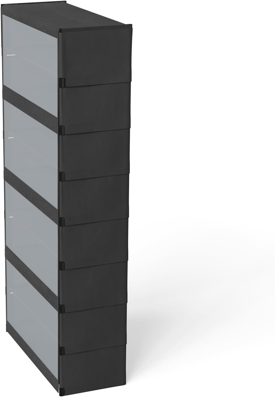 HUOLE Schuhschrank, für 20 Paar Schuhe, Schuhaufbewahrung, Eingangsbereich, für Eingänge, Schlafzimm