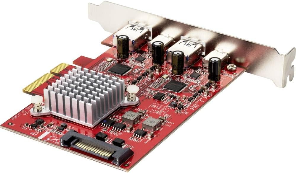 Renkforce RF-4679642 2+2 Port USB 3.2 Gen 2 Controllerkarte USB 3.2 Gen 2, USB-C® PCIe
