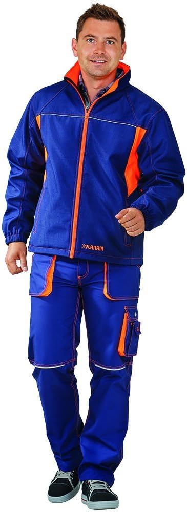 Planam Grösse S Unisex Basalt Neon Softshelljacke marine orange Modell 6291 Marine/Orange S, Marine/