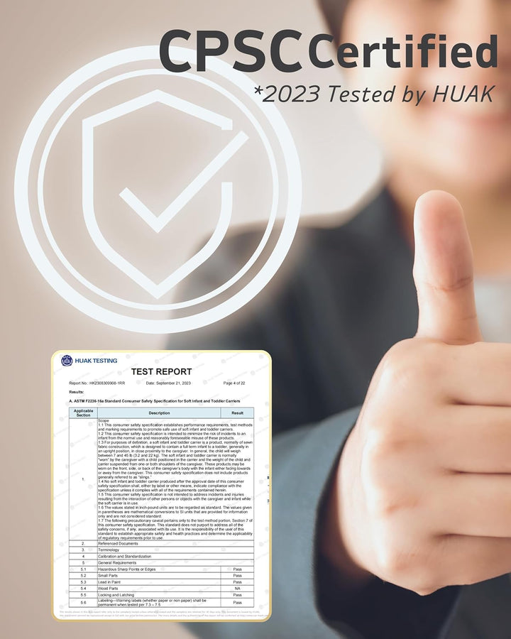 BabyTrage mit Hüftsitz: Von Neugeborenen bis Kleinkindern – Preisträgerin des Mom's Choice Awards, 6