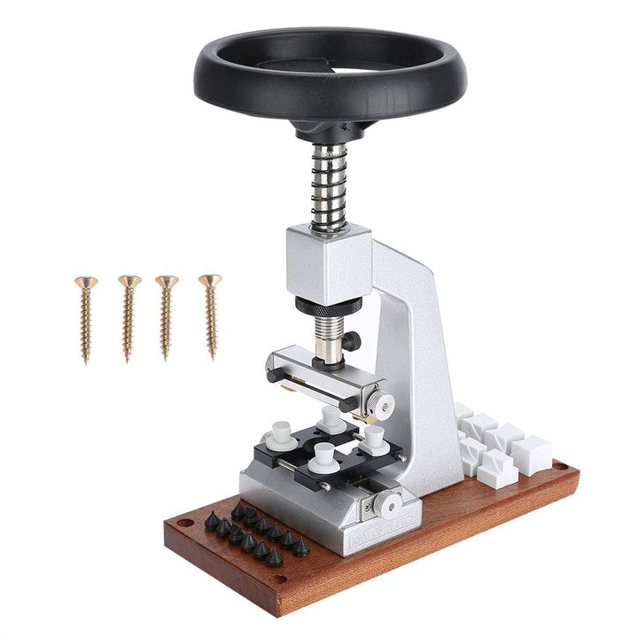Bench Watch Case Opener, 5700 Uhrenreparaturwerkzeug, Stahl & Aluminium Watch Case Opener Kit Langle