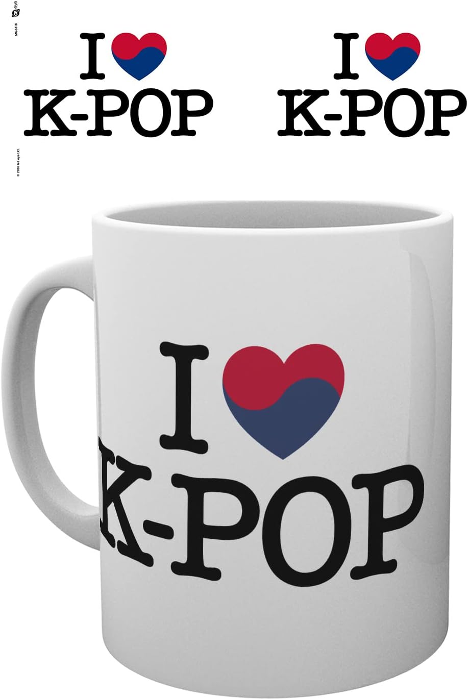 K-Pop Tasse I Love K-Pop
