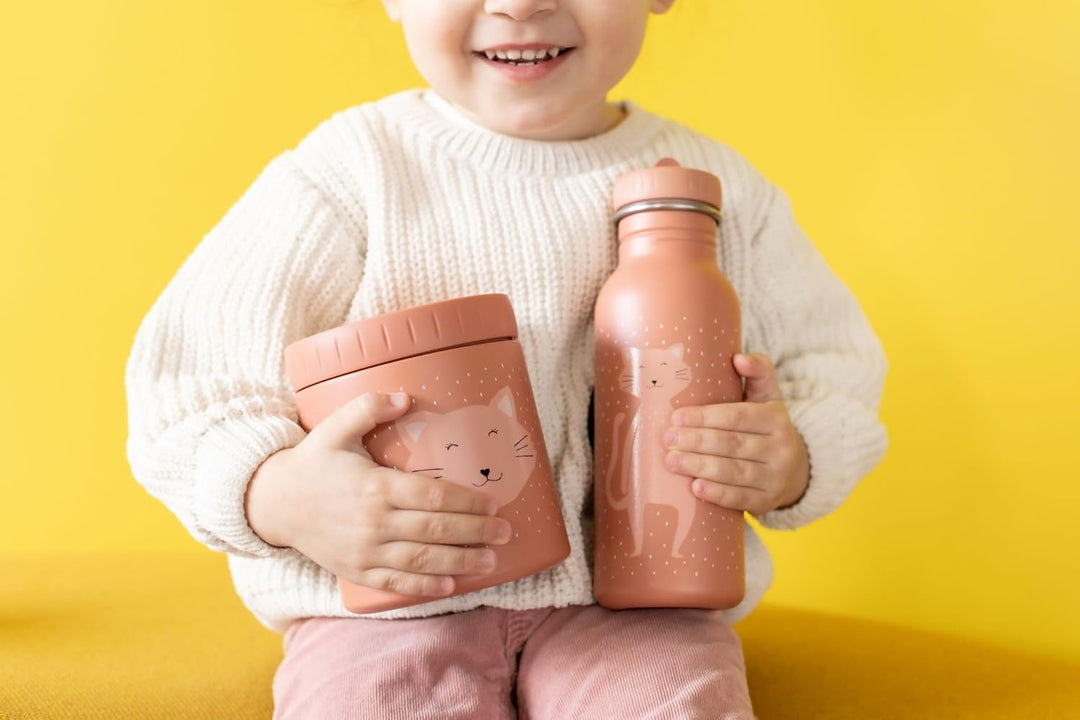 Trixie - Isolierte Lunchbox aus Edelstahl, 500 ml – Lebensmittelbehälter für Mittagessen/Snacks (Mrs