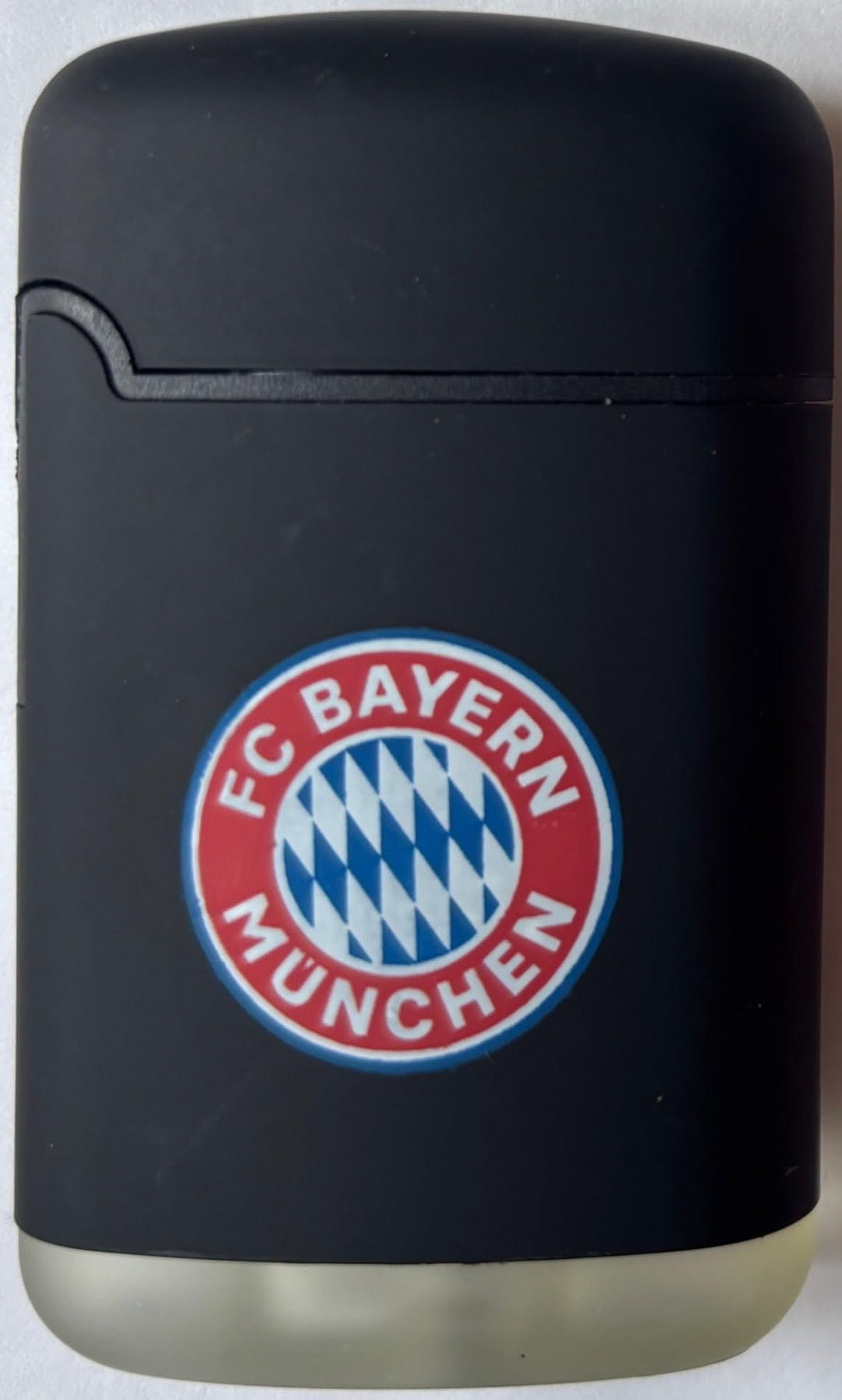 Feuerzeug FC Bayern München | Easy Torch Rubber 2 Stück schwarz