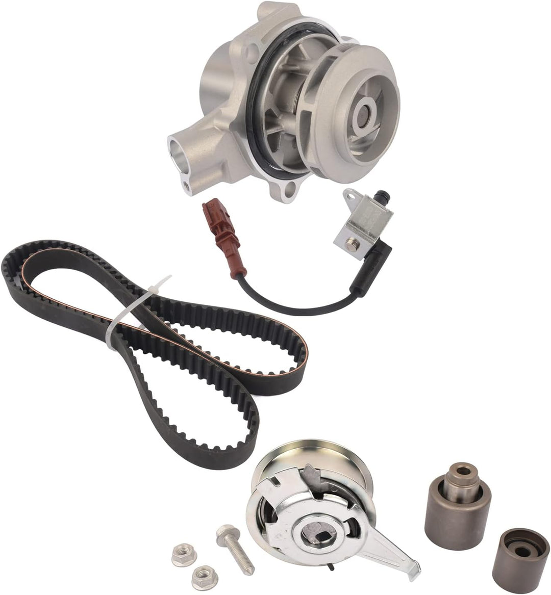 Flynsu Reparatursatz für Wasserpumpe Ersatz für 4G2 C7 4GC 8T3 5F5 1.6 TDI 2.0 TDI 04L 121 011 X 04L