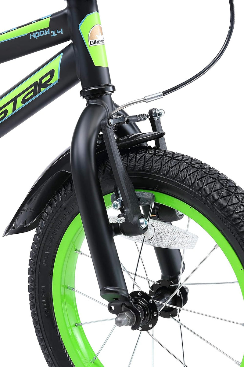 BIKESTAR Kinderfahrrad 12 Zoll für Mädchen und Jungen ab 3-4 Jahre | 12er Kinderrad Mountainbike | F