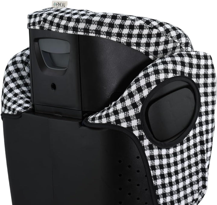 JYOKO KIDS Schutzhülle kompatibel mit Romer Kidfix (Romer Kidfix M I-SIZE, Vichy)