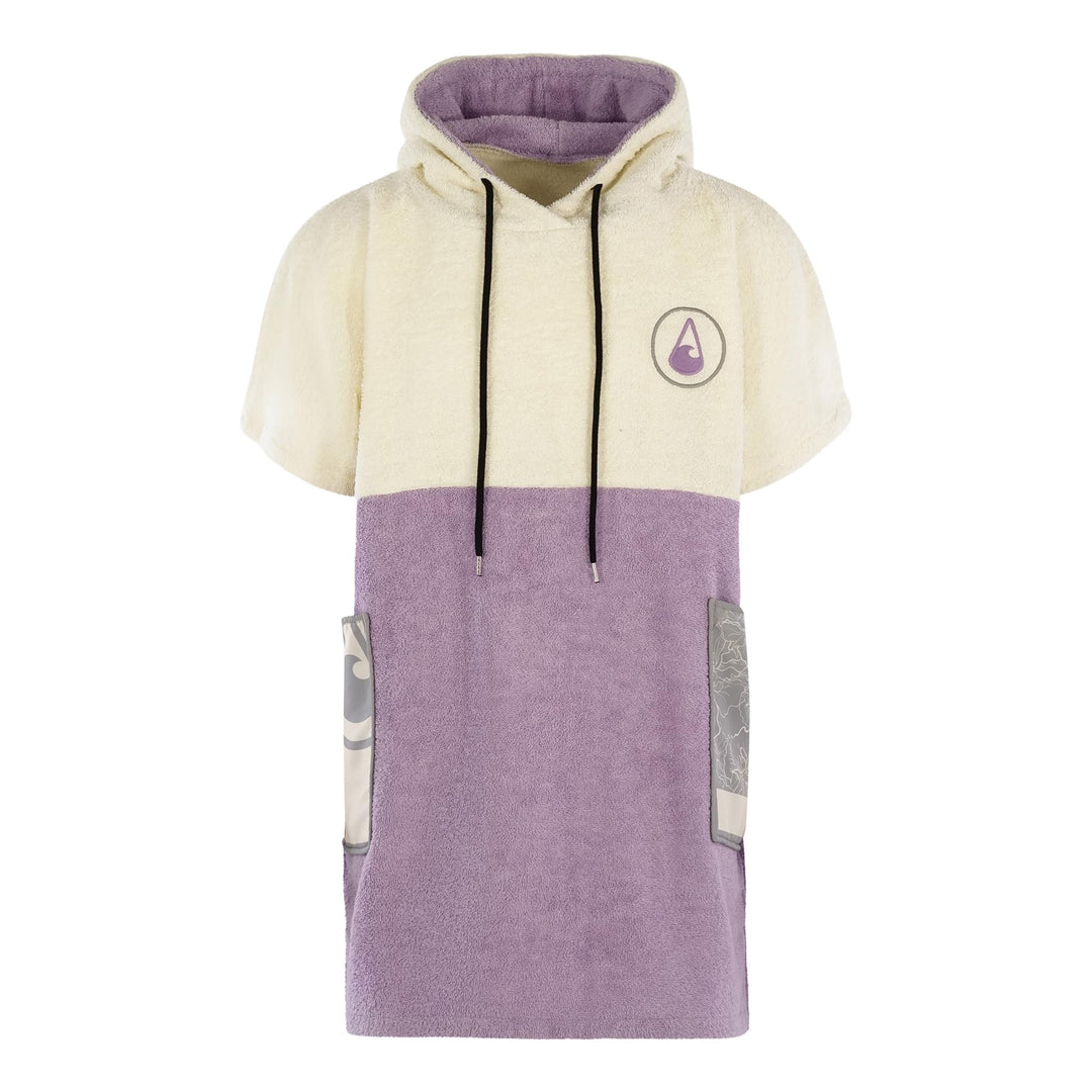WAVE HAWAII Poncho Peniche Surfponcho 95% Baumwolle Badeponcho für Körpergrössen von 145-175 cm Umkl