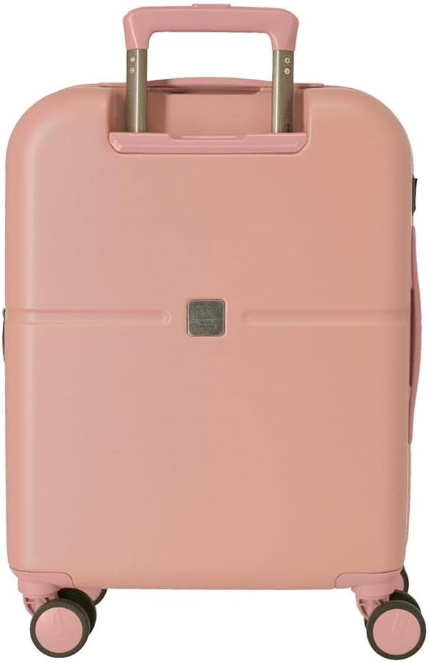 Pepe Jeans Chest Kabinentrolley, rosa, 40 x 55 x 20 cm, starr, ABS-Verschluss, integriert, 37 l, 2,7