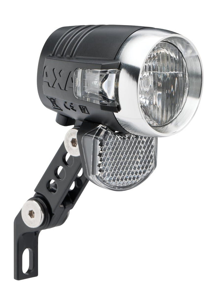 AXA Blueline 50-T Steady Auto – Dynamo Fahrradlicht – 50 Lux – Tagfahrlicht und Standlicht – StVZO z