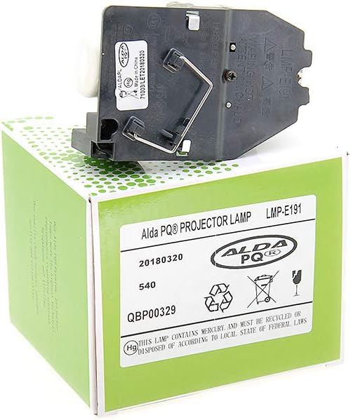Alda PQ-Premium, Beamerlampe/Ersatzlampe kompatibel mit LMP-E191 für SONY VPL-TX70, VPL-TX7, VPL-EX7