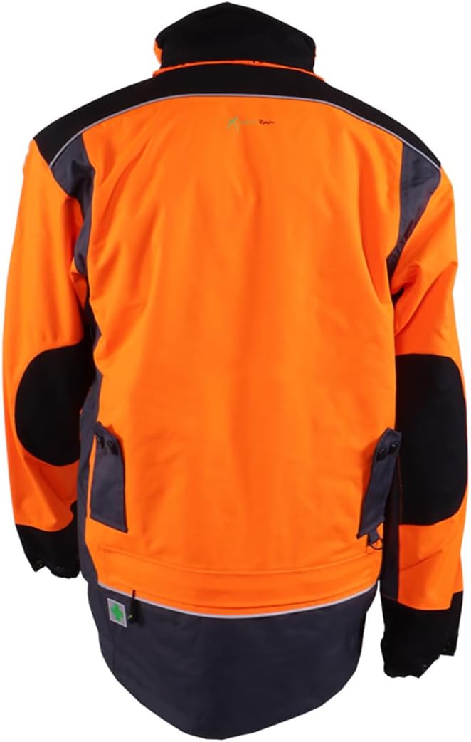 PSS Regenjacke wasserdicht X-treme Rain Orange/Grau XL Orange, Schwarz, XL Orange, Schwarz