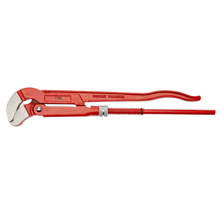 Eckrohrzange DIN 5234 | 45° abgewinkelt, S-Maul | CrV | No.811 | 3" | WGB