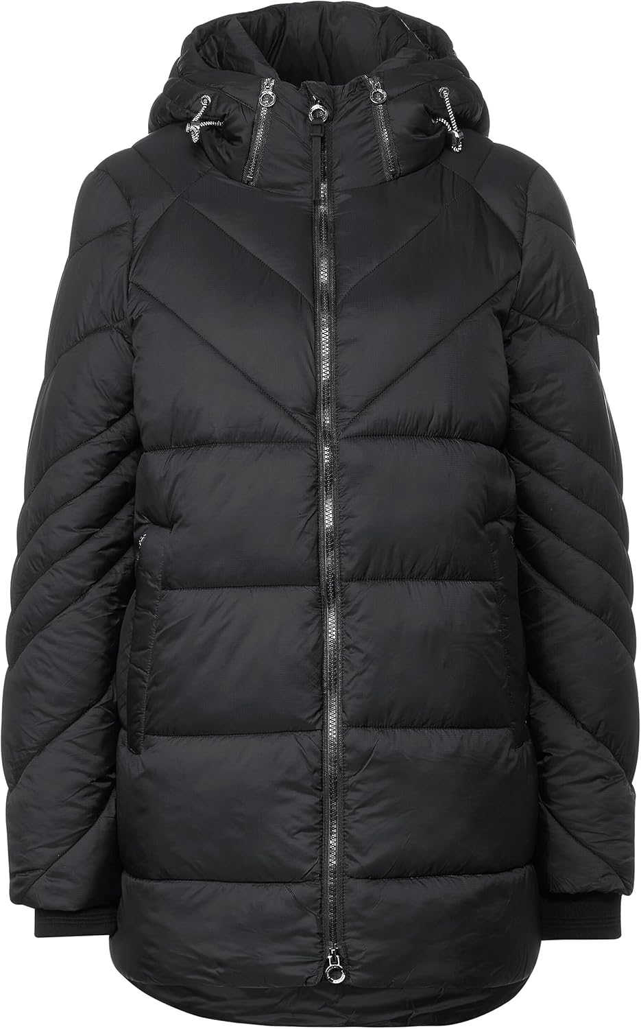 STREET ONE Damen A201878 Steppjacke 38 Schwarz, 38 Schwarz