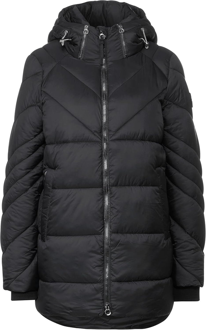 STREET ONE Damen A201878 Steppjacke 38 Schwarz, 38 Schwarz