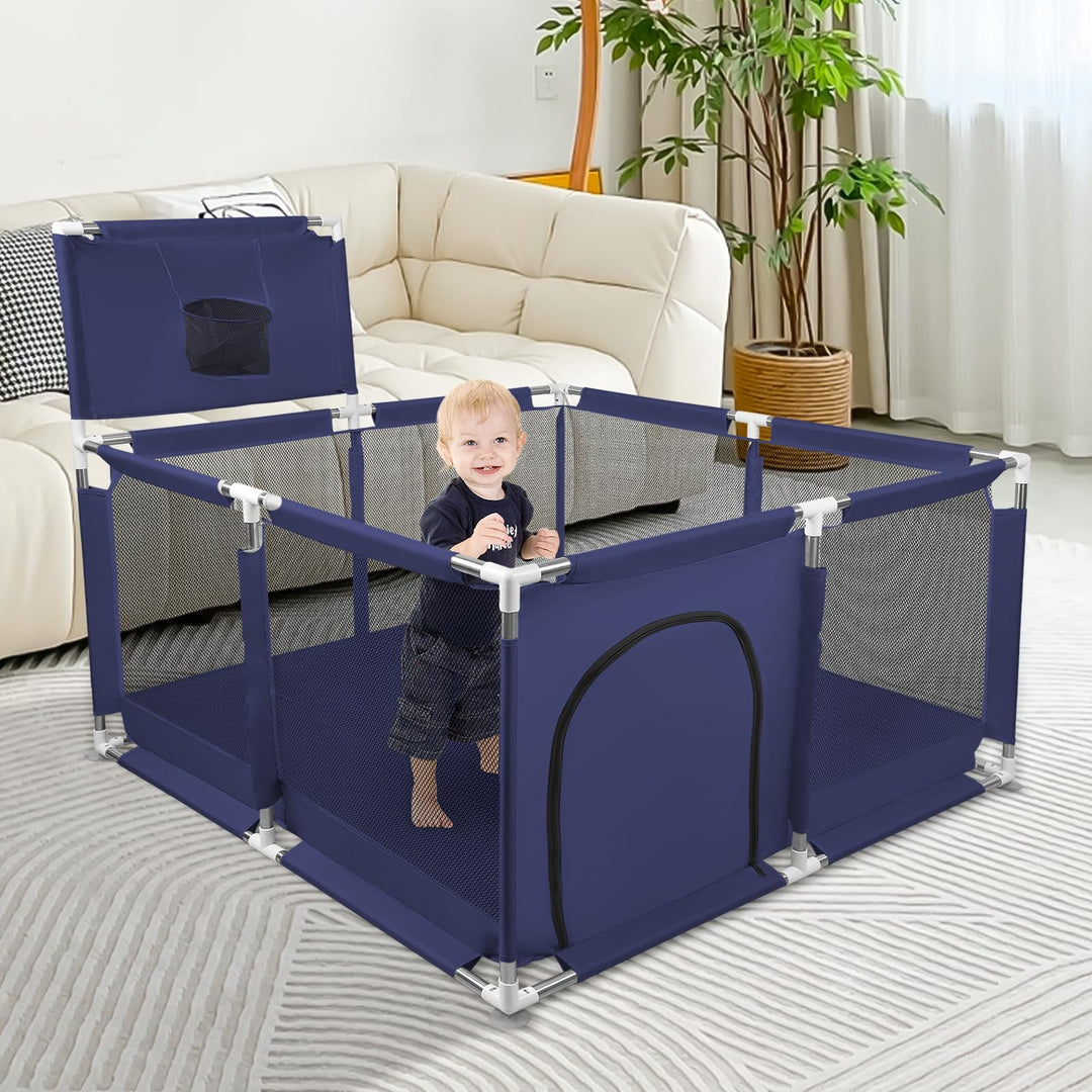 Laufstall Baby, Indoor &amp; Outdoor Laufgitter Baby Grosse xxl Sicherheitsspielplatz Schutzgitter für K