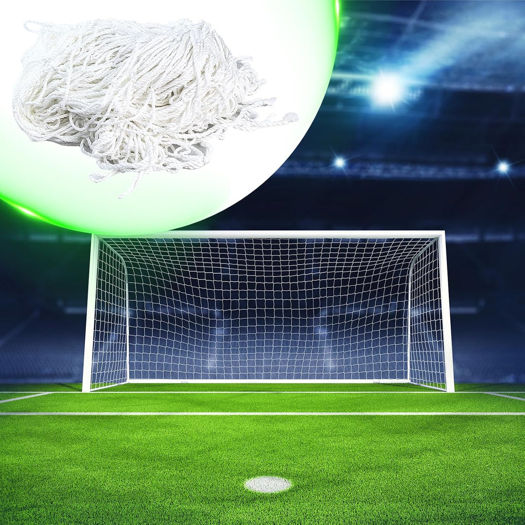 Fussballtor Netz, 3x2m Fussballtornetz Soccer Goal Net Tornetze Ersatznetz Fussball Tor Match Werkze