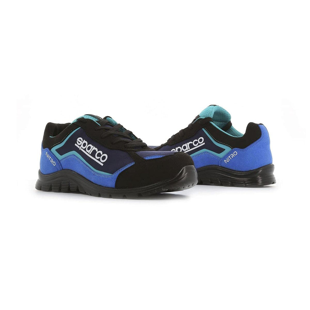 Sparco Nitro Unisex Industrial Shoe 46 EU Schwarz, 46 EU Schwarz
