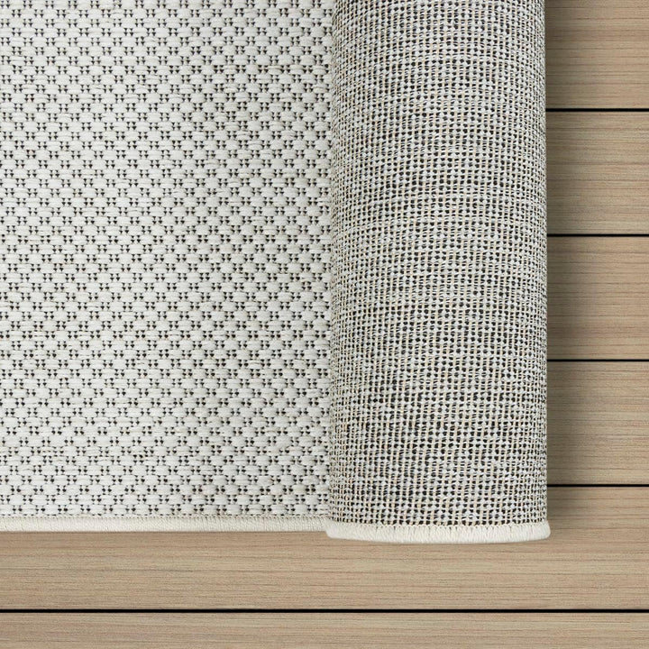 Mia´s Teppiche Malaga In- & Outdoor Teppich Flachgewebe, Modisches Design, Schicke Farben, für Balko