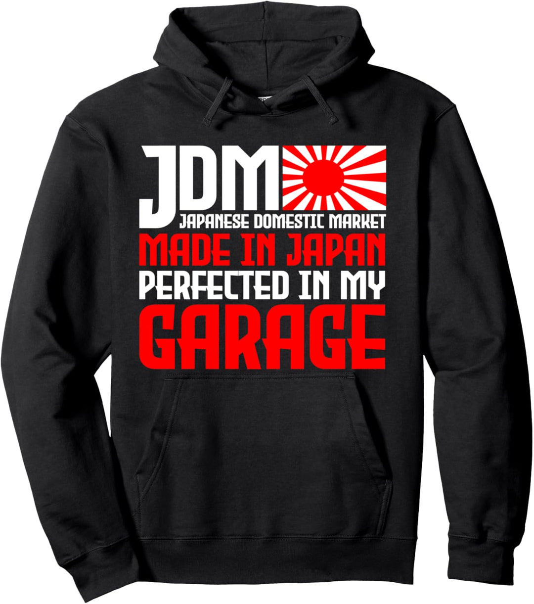 JDM Motorsport Auto Tuning Automotive Pullover Hoodie