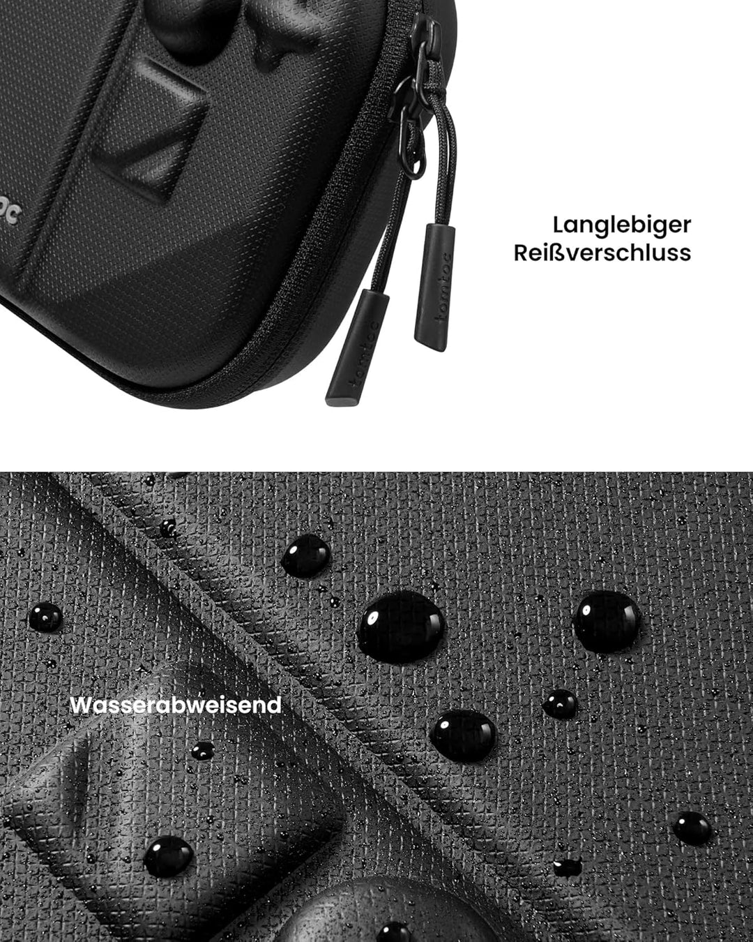 tomtoc Slim Tasche Kompatibel mit Steam Deck / Steam Deck OLED, Rundumschutz Case Hülle für Reise, U