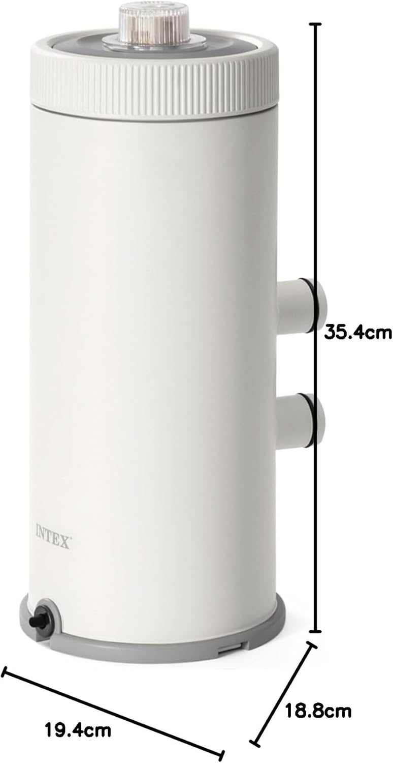 Intex 1000 GPH Cartridge Filter Pump (220-240 Volt) Klassisch, Klassisch