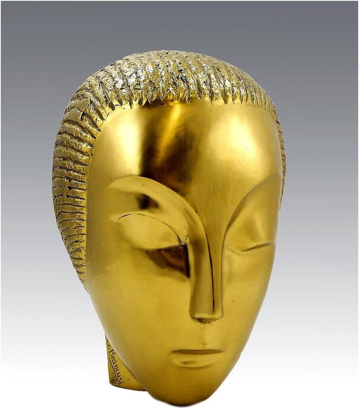 Kunst & Ambiente - Moderne Bronzefigur - Sleeping Muse - Schlummernde Muse - signiert - Constantin B