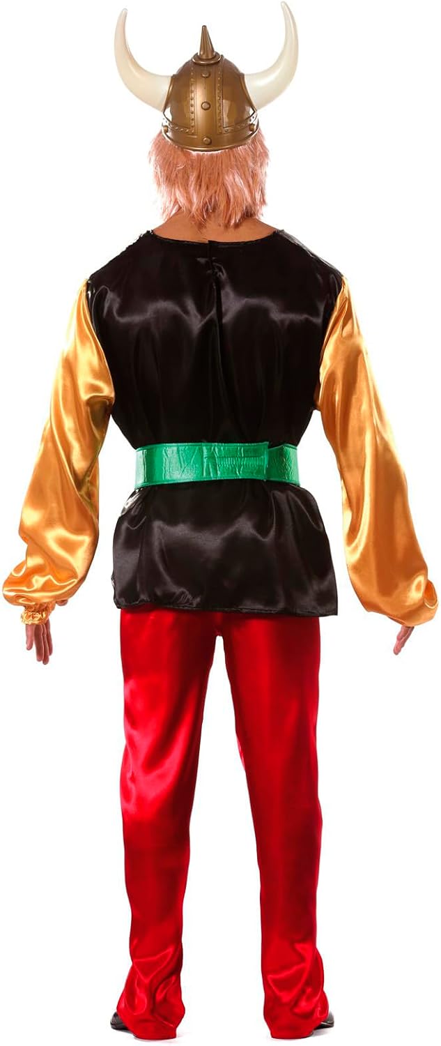 Gallischer Soldat Kostüm für Herren Gallier Kostüm Römer Comic Wikinger Gr. M, L, Grösse:M