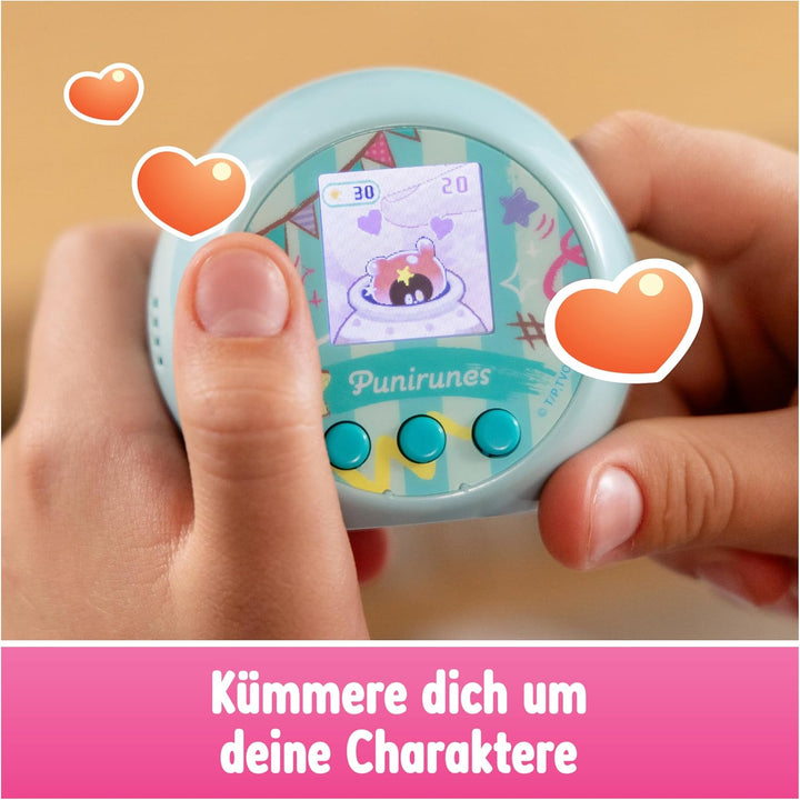 Punirunes - Interaktives digitales Spielzeug mit LED Display und 55 Charakteren, die auf Bewegung mi