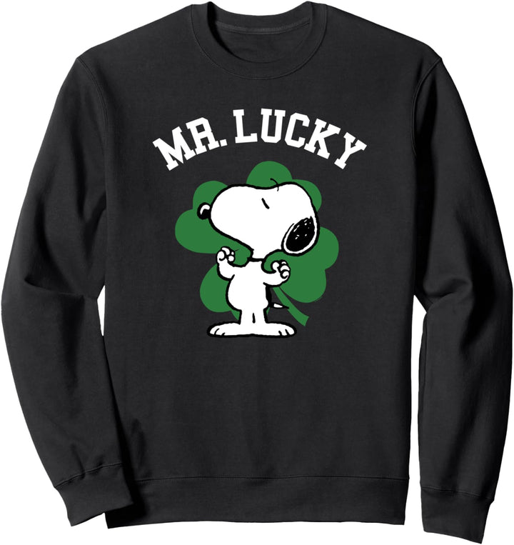 Peanuts St Patrick's Day Snoopy Mr. Lucky Sweatshirt