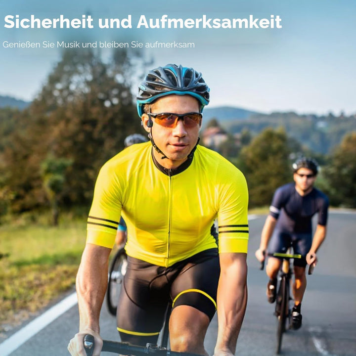 NXPGKEA Knochenleitungs-Kopfhörer, Bluetooth 5.4, offene Ohr-Kopfhörer, IPX5 wasserdicht, schweissfe
