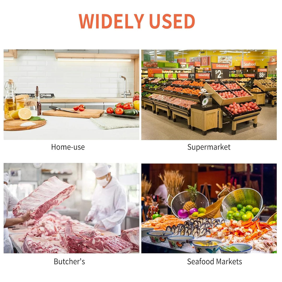 Waage Digital 30kg GrossE KüChenwaage Obstwaage mit 3 Einheiten Konvertierung lcd Display und tara F
